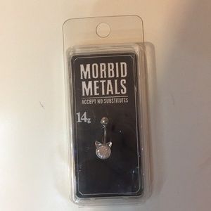 Morbid Metals navel piercing